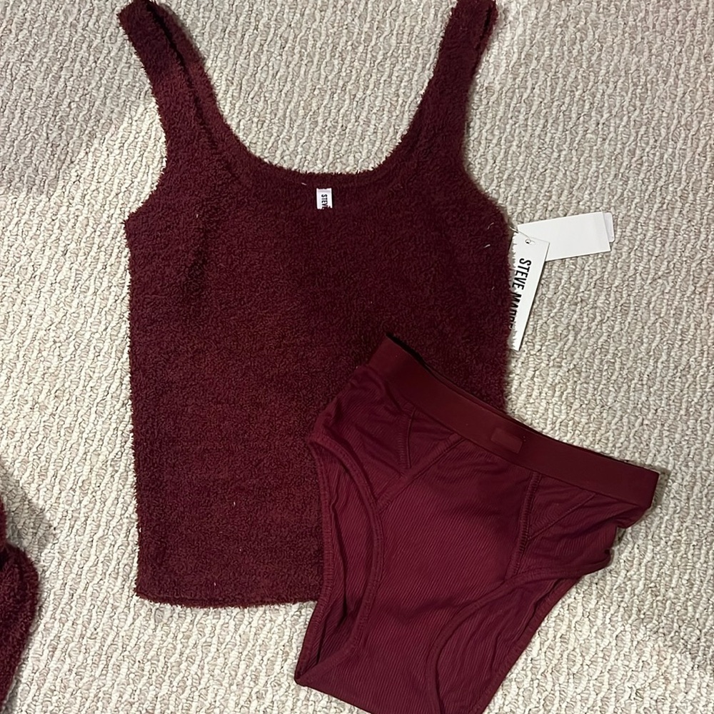 - Steve Madden sweater tank and panties